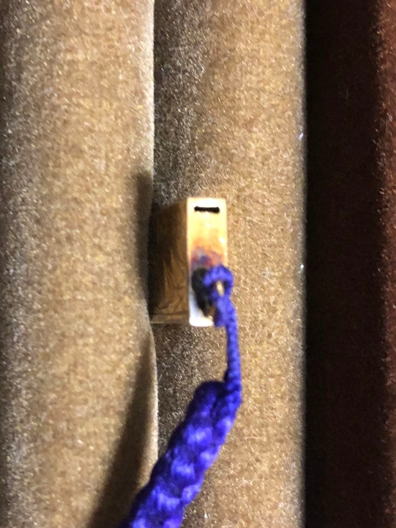 唯一無二 レトロ K18おみくじ根付け