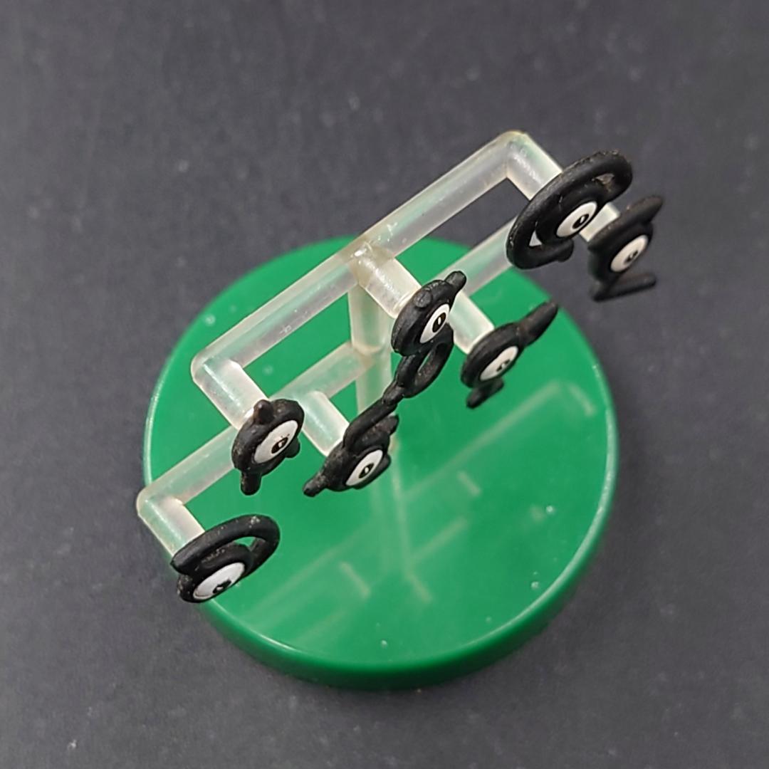 トミー 立体ポケモン図鑑 アンノーン A.B.C.D.E.F.G フィギュア