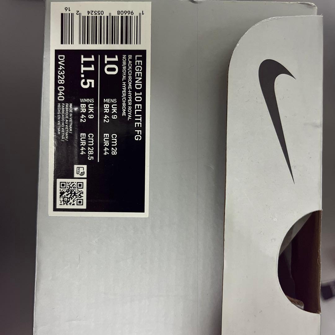 NIKE LEGEND 10 ELITE FG 28cm ブラック