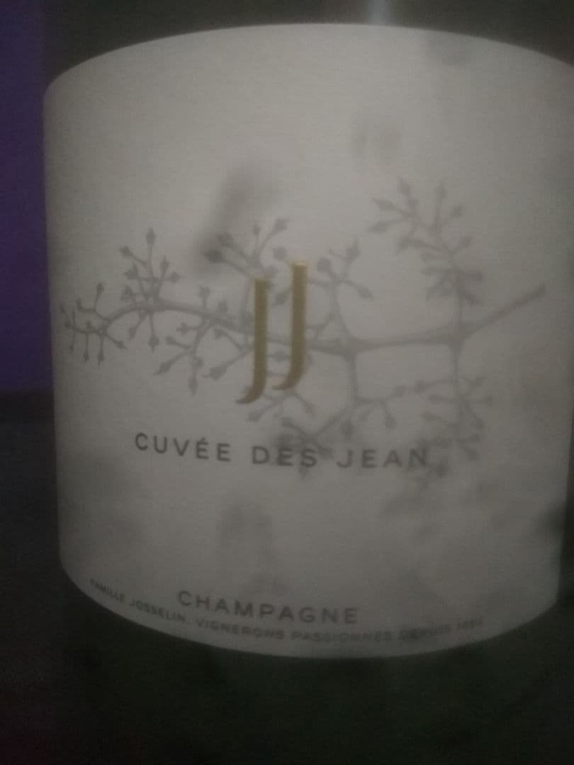 cuvée des jean シャンパン