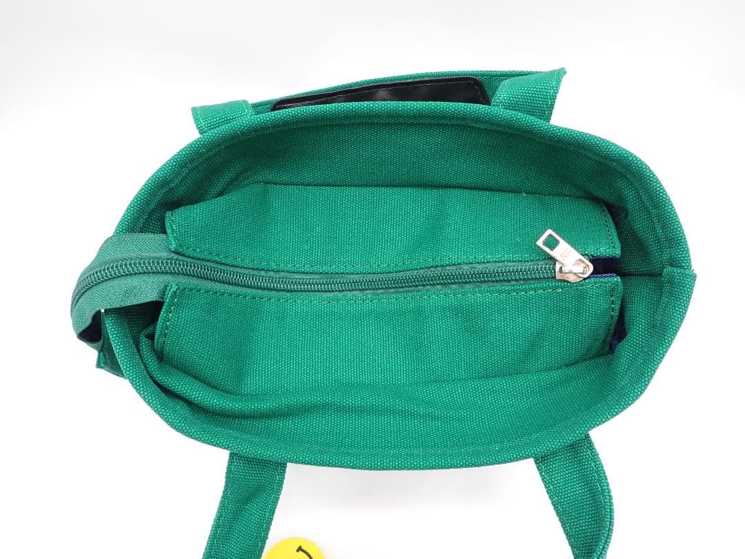 PG ハンドバッグ　ラウンドバッグ　緑　ゴルフバッグ　パーリーゲイツ