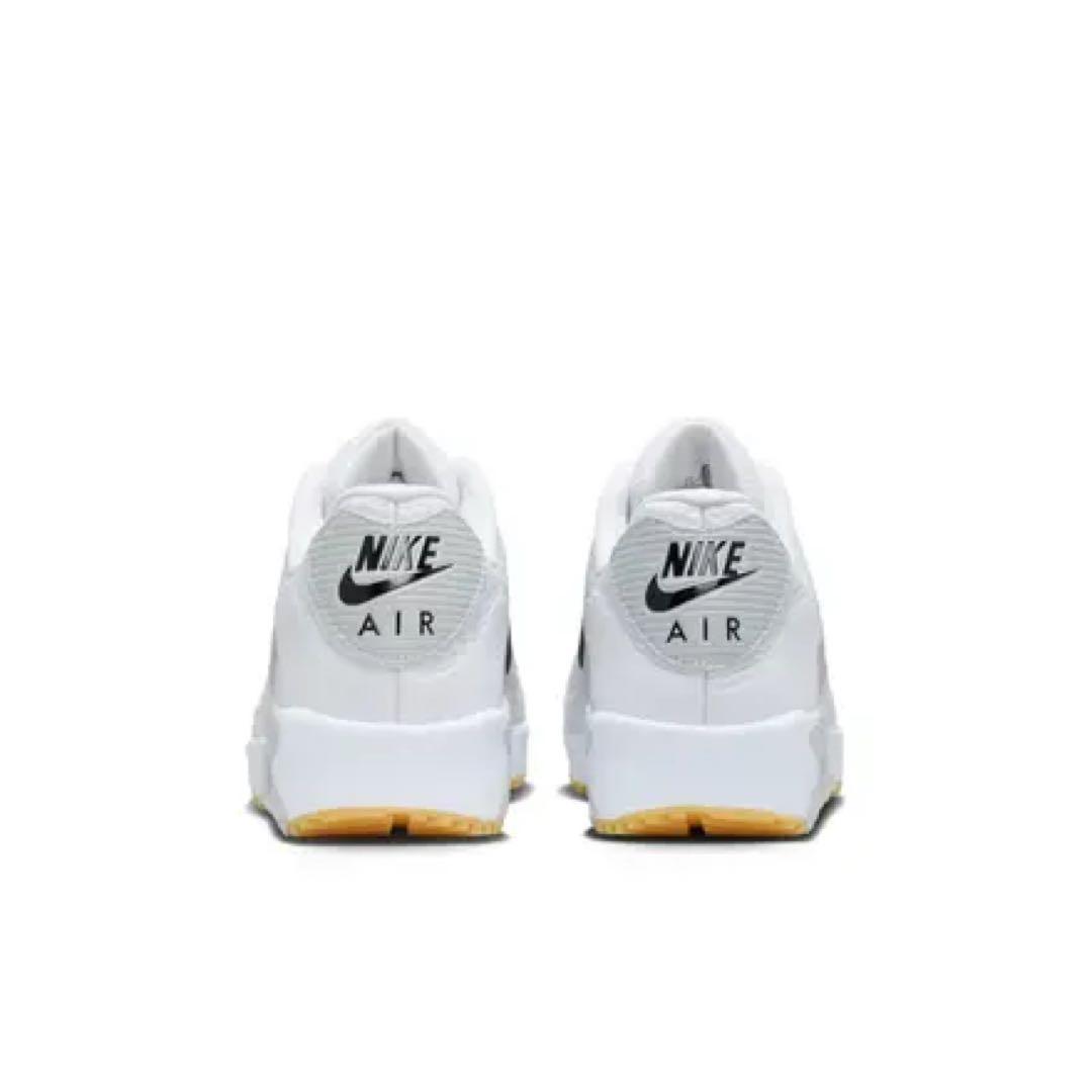 新品 28cm ナイキ エアマックス 90 G ゴルフシューズ 白 黒タグ