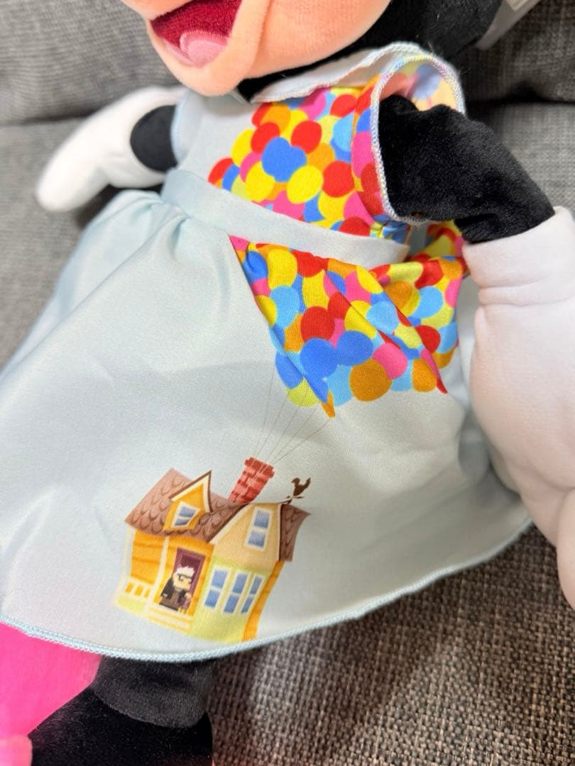 ミニー カールじいさんと空飛ぶ家 ぬいぐるみ レア