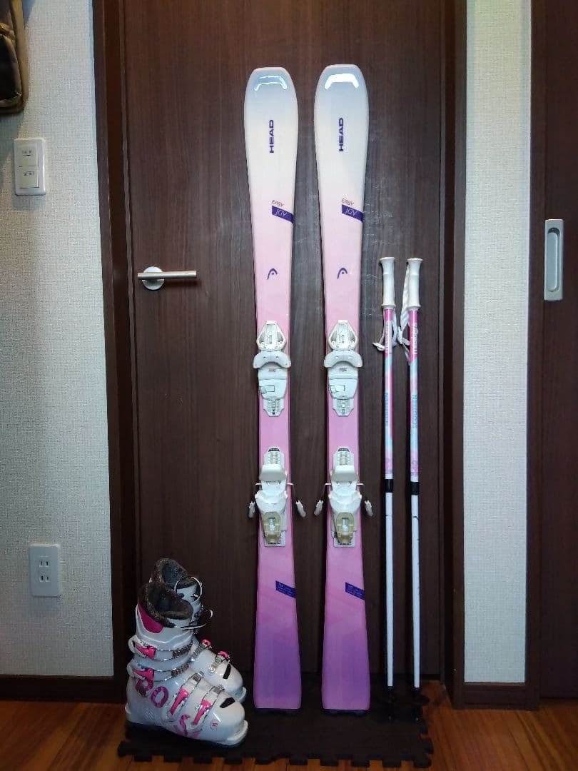 美品【ハイエンド】HEAD 学生・レディース スキーセット メンテ・WAX済み✔