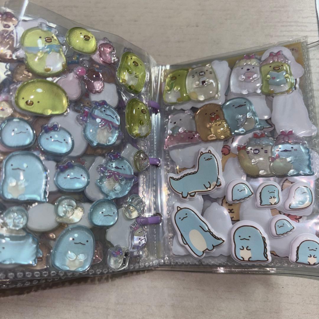 シール帳 完成品 ボンボンドロップシール すみっコぐらし ウォーターシール