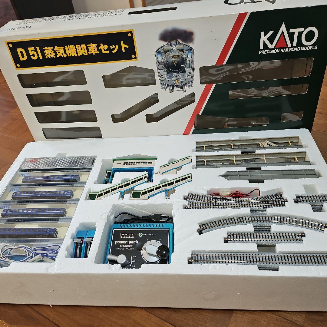 KATO D51蒸気機関車セット