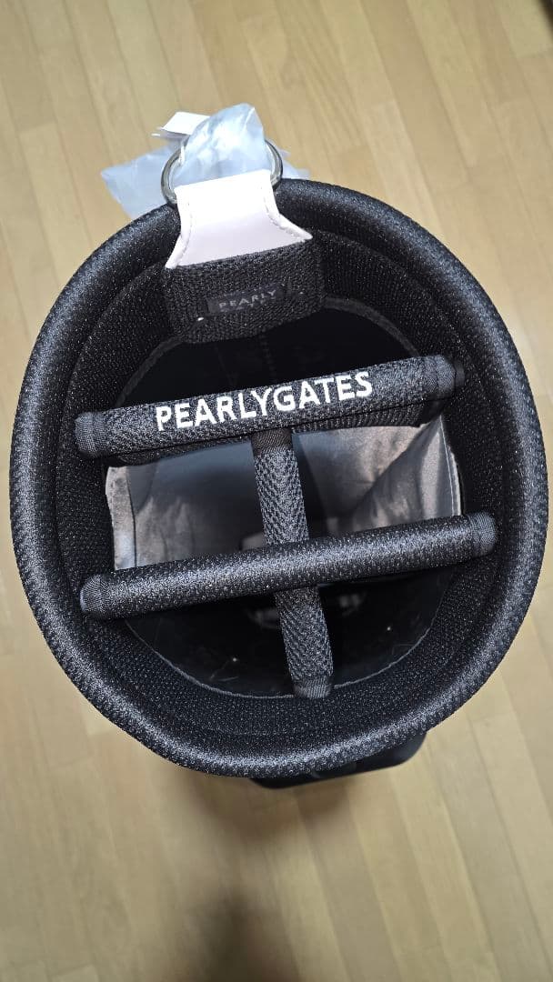 パーリーゲイツ　キャスター付　PEARLY GATES キャディバッグ　白　新品