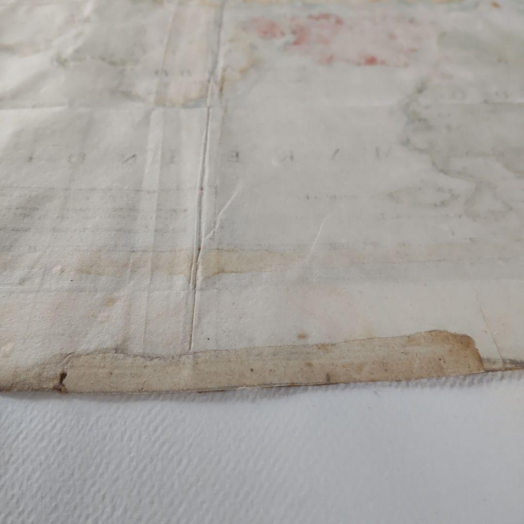 ①、古版　日本地図　コレクター向き