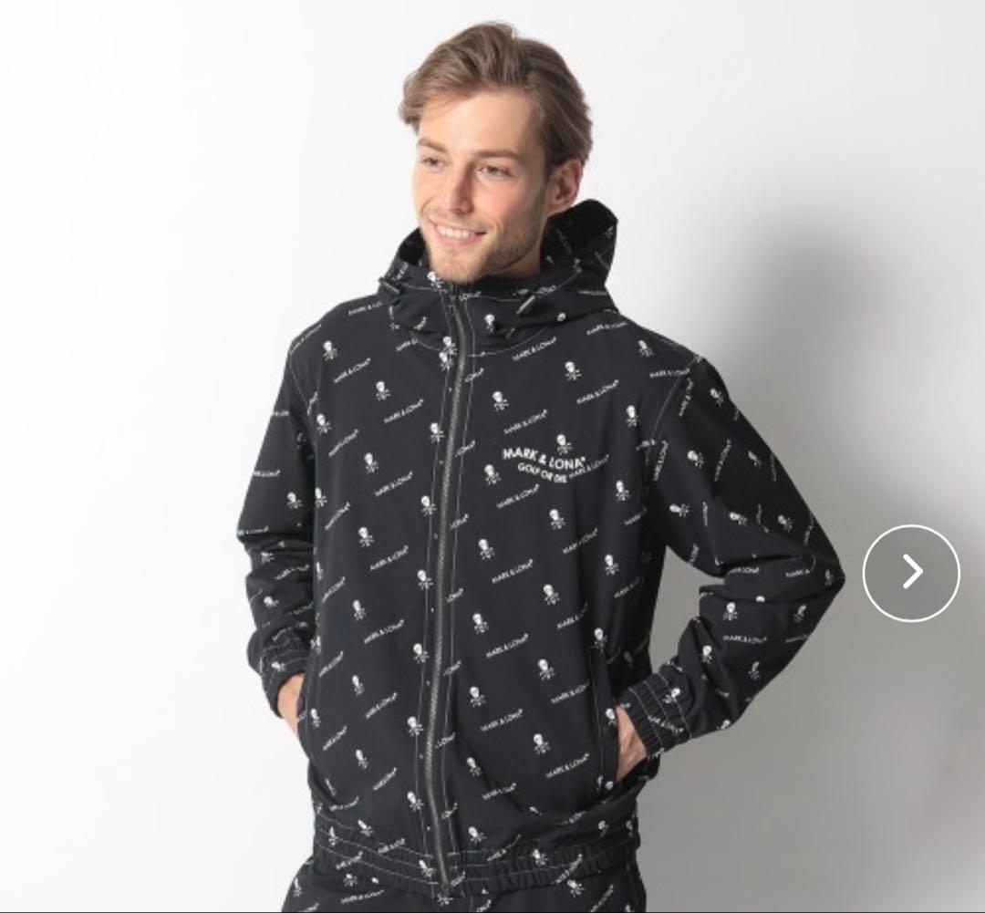 【23AW】MARK&LONA オーバーサイズフーディー ブラック