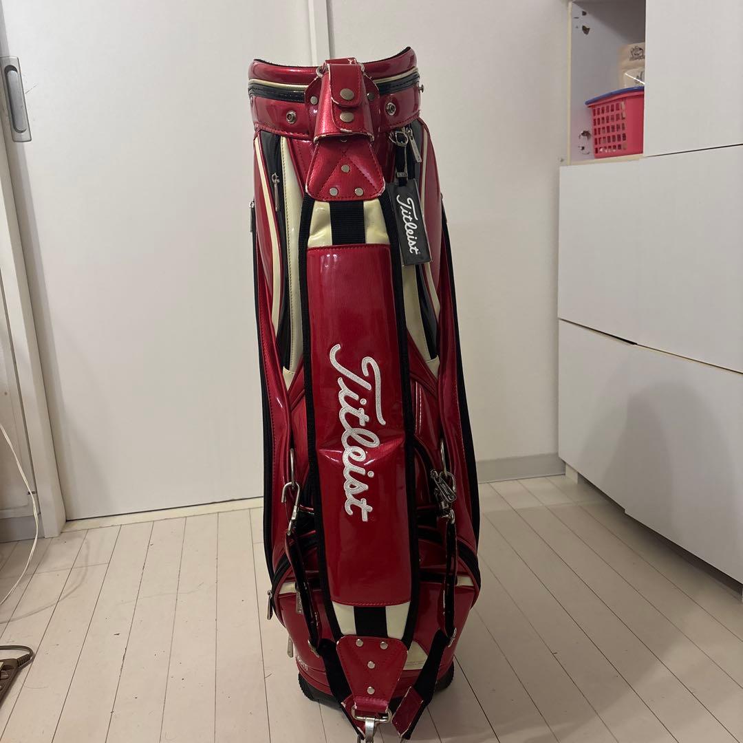 Titleist 赤　キャディバッグ　限定モデル