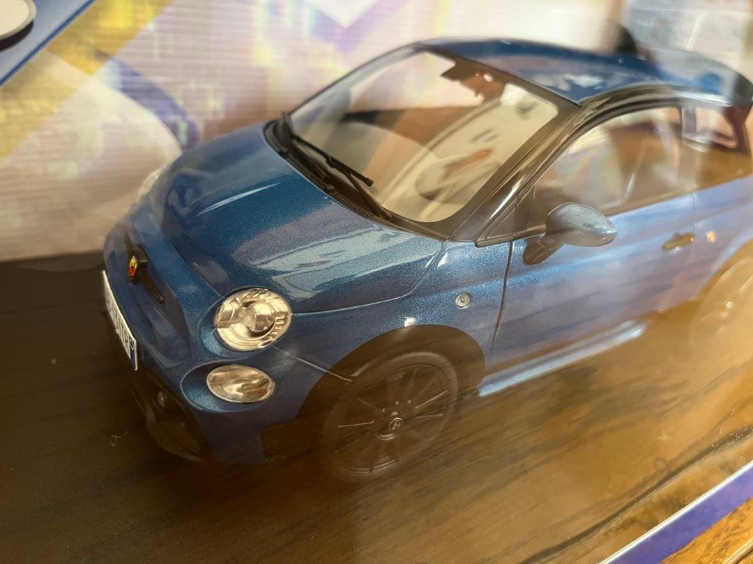 ソリド 1/18 アバルト 695 トリビュート 131ラリー 2022 ブルー