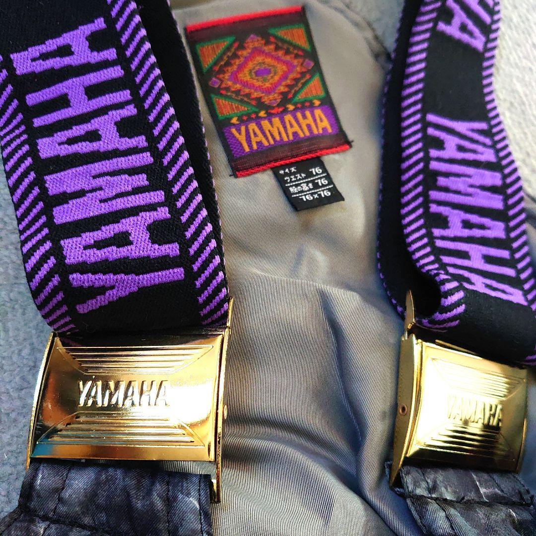 【レア】ヤマハ Ski Racing Team 日本製品 銀刺繍 上下 ウェア