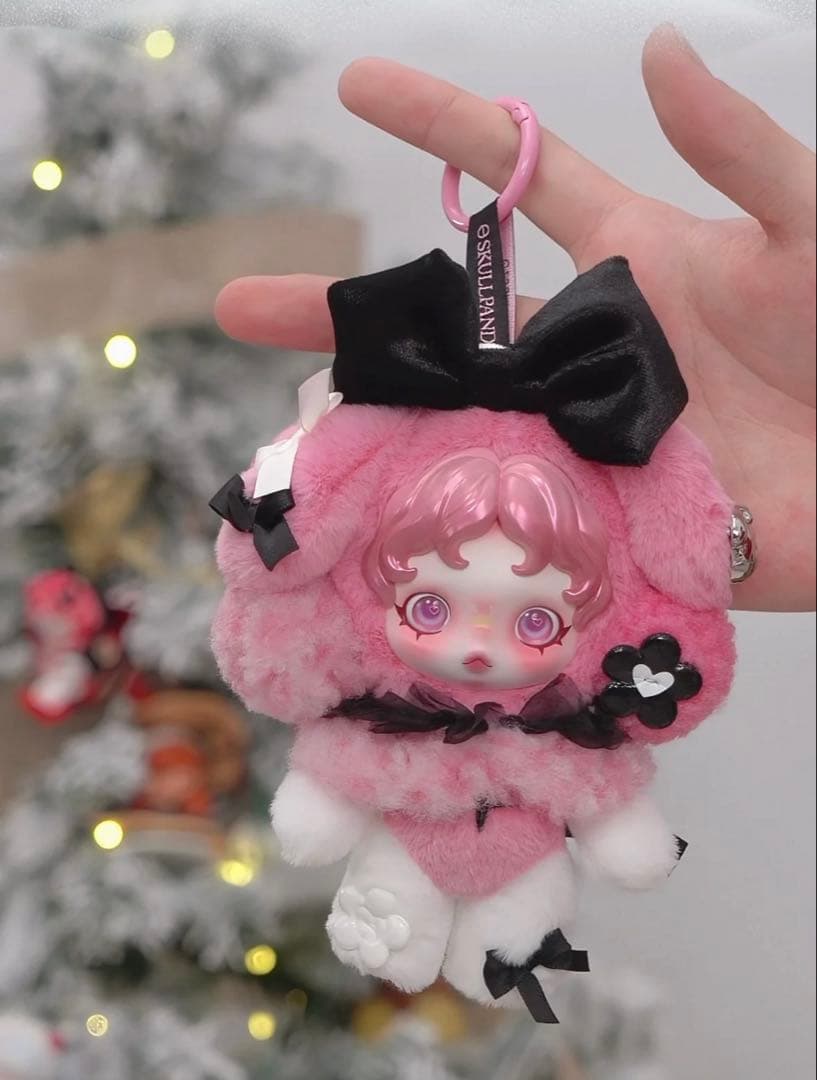 SKULLPANDA × サンリオ　ぬいぐるみペンダント　2点セット