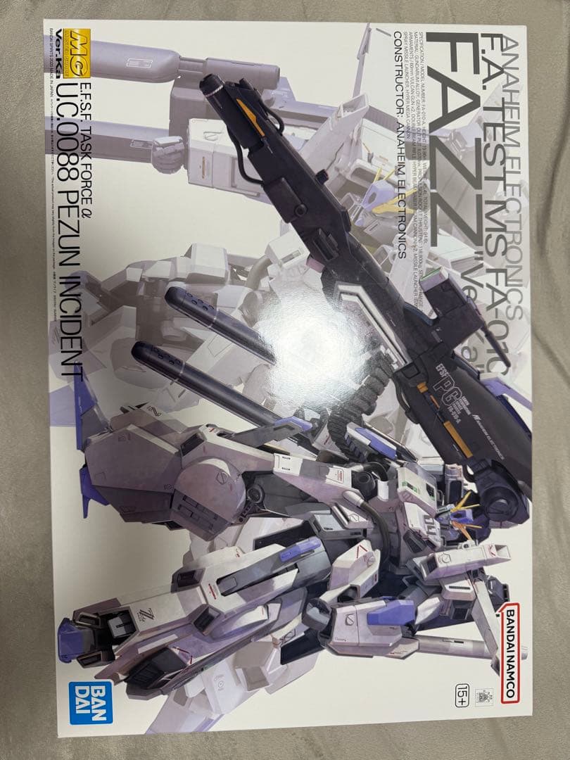 MG FAZZ 機動戦士ガンダムUC ガンプラ　マスターグレード