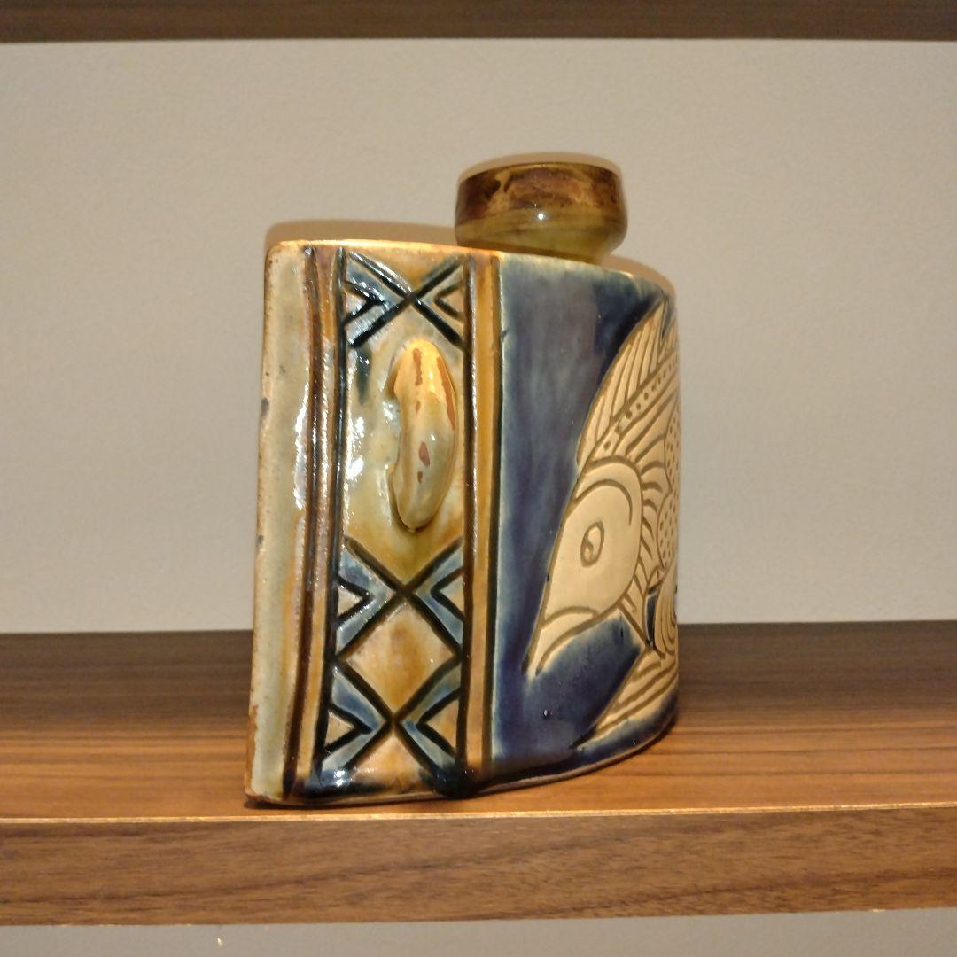 沖縄　壺屋焼 抱瓶