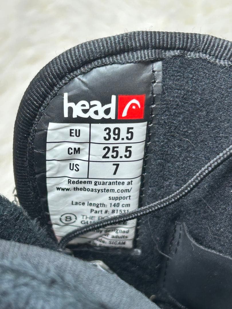 head STRIKE BOAウィメンズ　スノーボードブーツ 25.5 ブラック