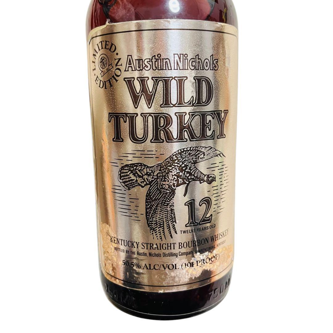 未開栓 Wild Turkey 12年 リミテッドエディション ゴールドラベル