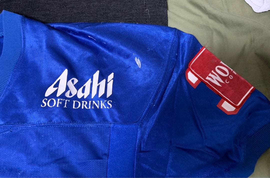 アメフト　試合用ユニフォーム　アサヒ飲料チャレンジャーズ