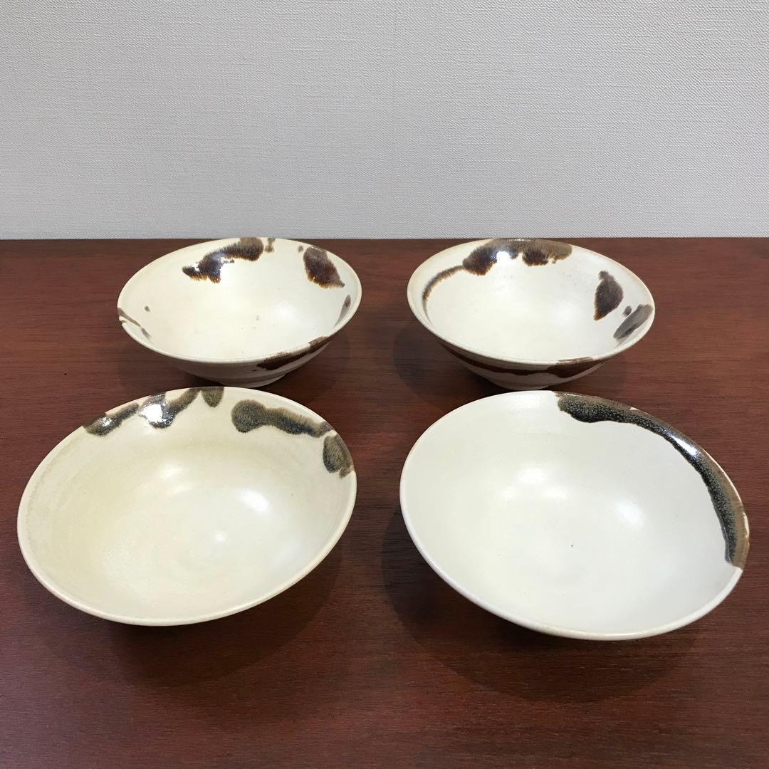 抹茶碗　平茶碗　4客　　茶道具　茶道