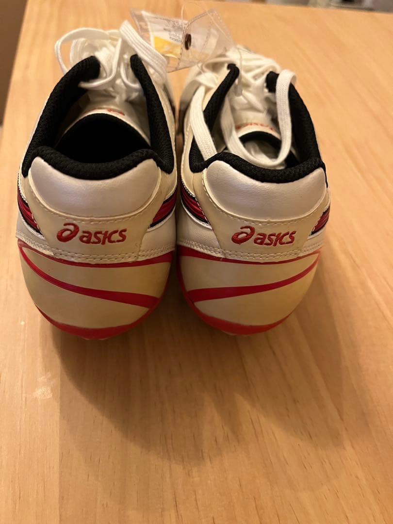 【新品未使用】坪井選手 サイン入りasicsスパイク