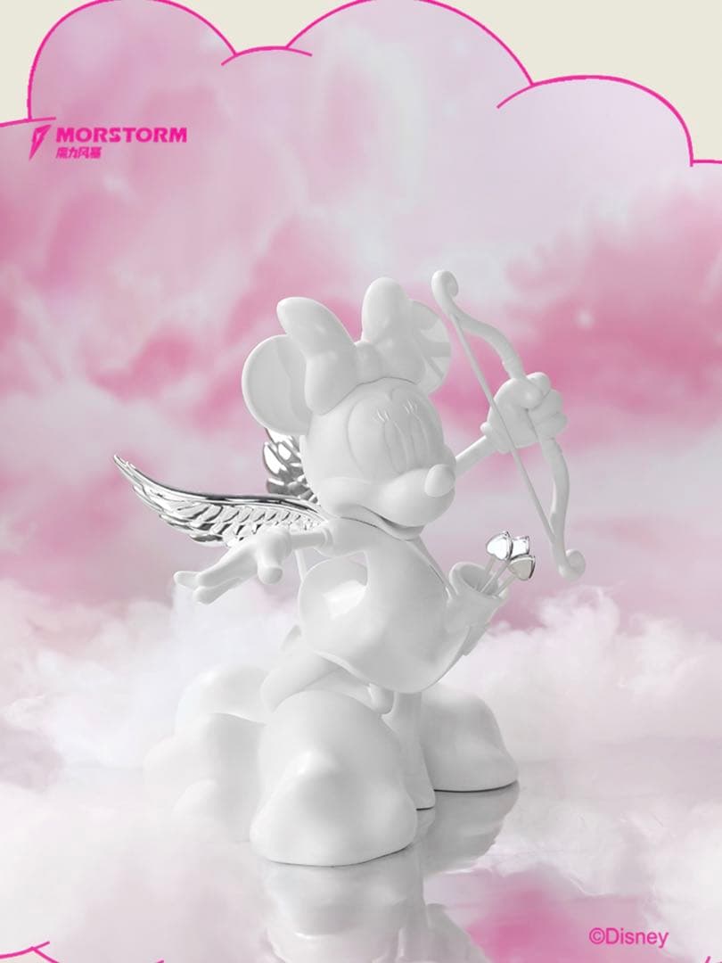 ミニーマウス　エンジェル　天使　ディズニー　スタチュー　おもちゃ　フィギュア