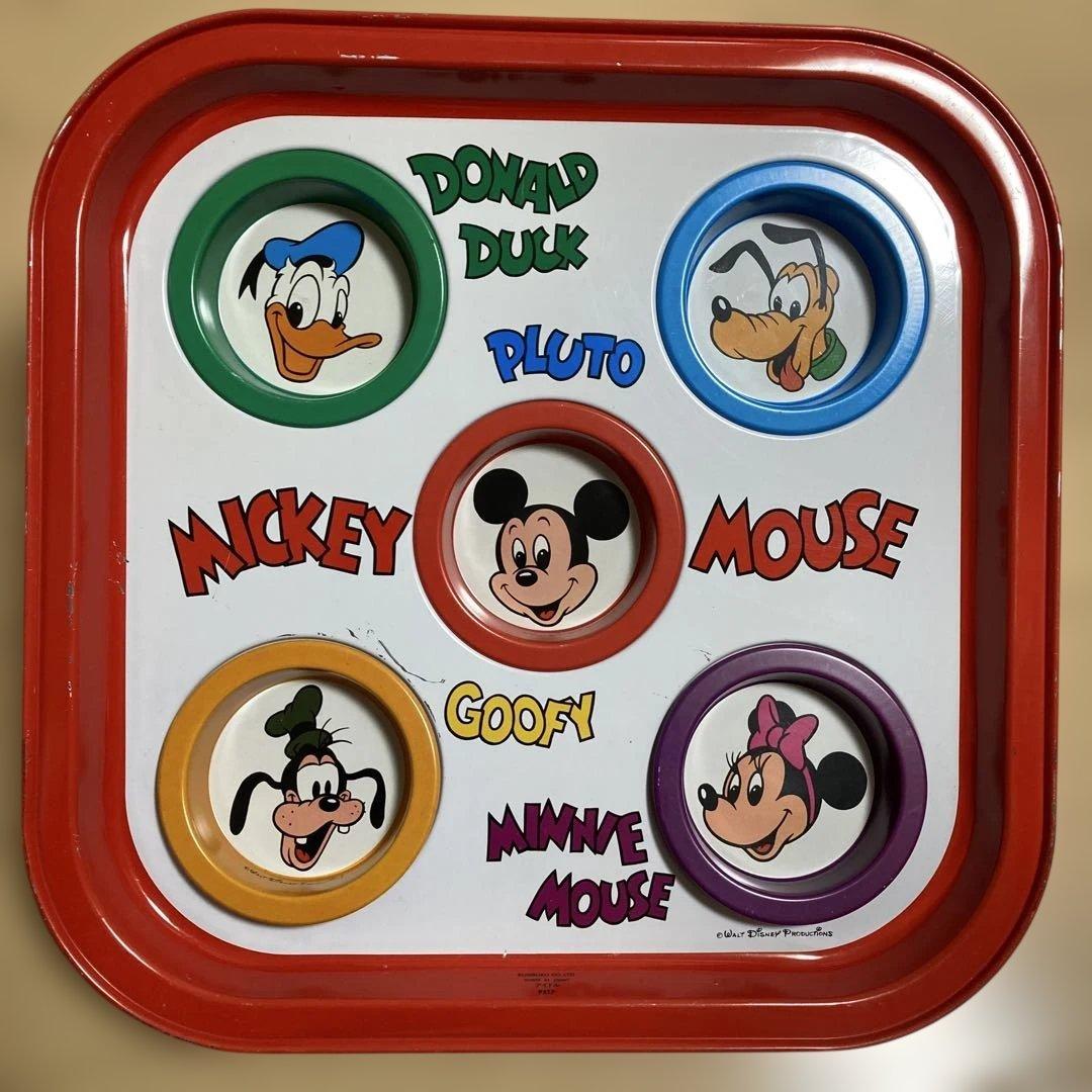 昭和レトロビンテージ　ディズニートレイ