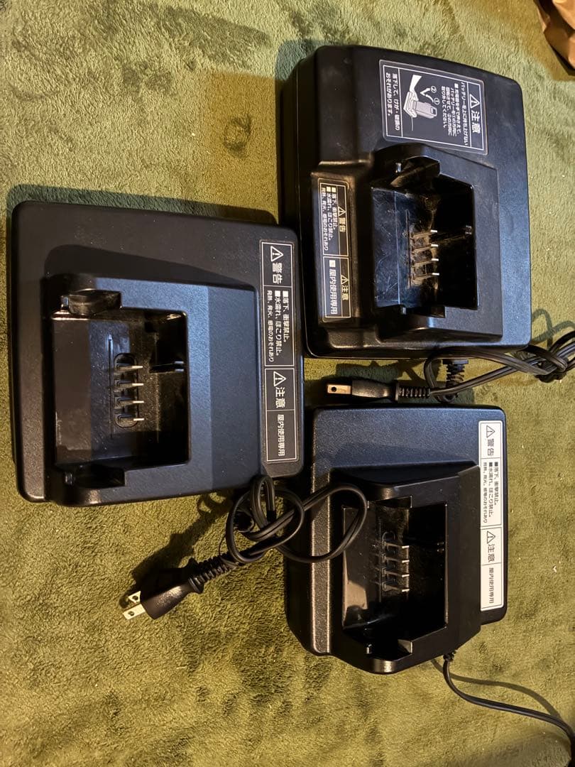 電動自転車用バッテリー充電器 3個セット