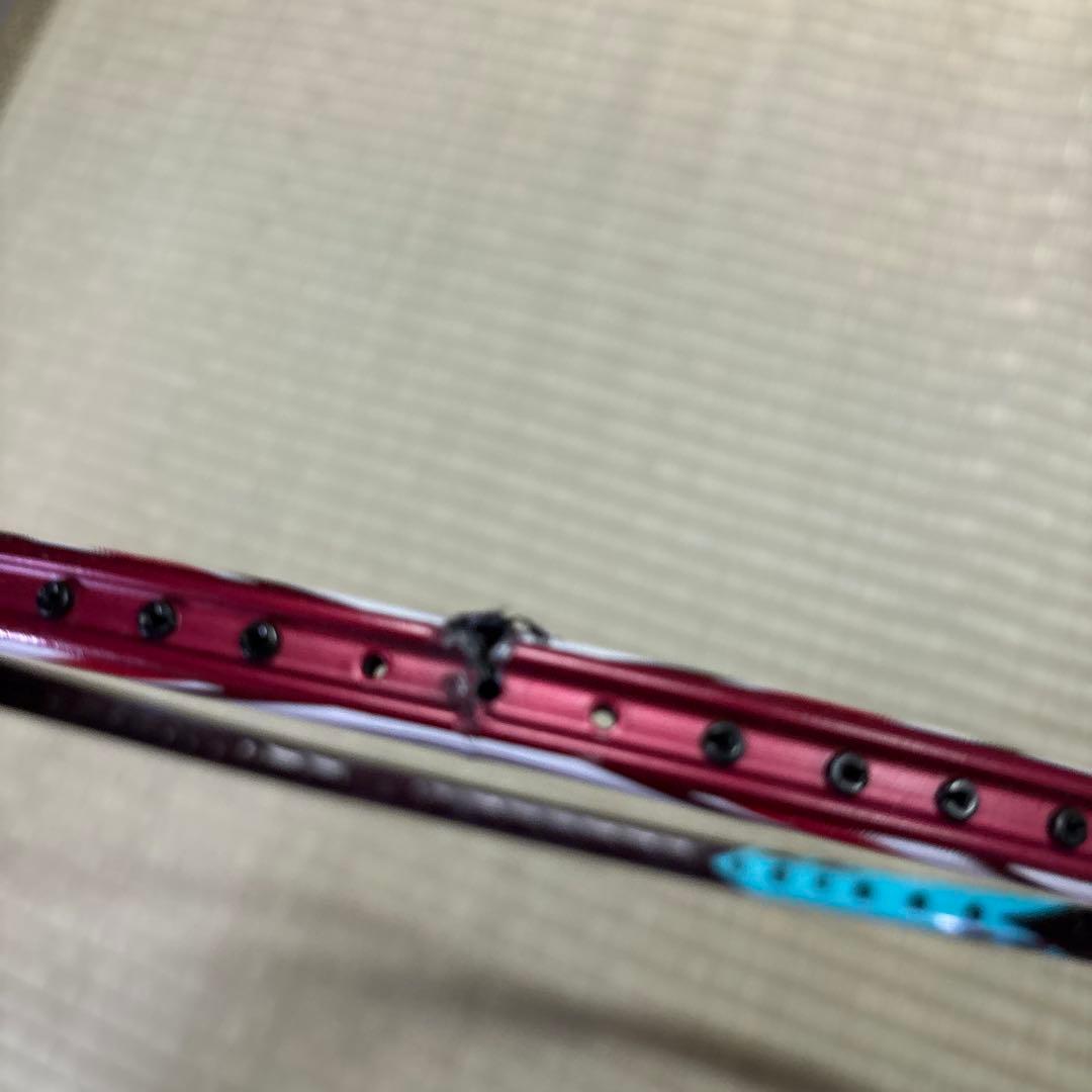 ヨネックス　バドミントンラケット　アストロクス100zzクレナイ