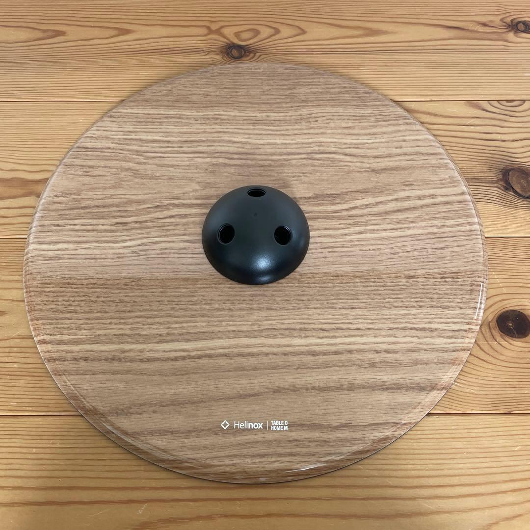 【最終値下げ】ヘリノックス テーブルオー Mサイズ_オーク【収納袋付】