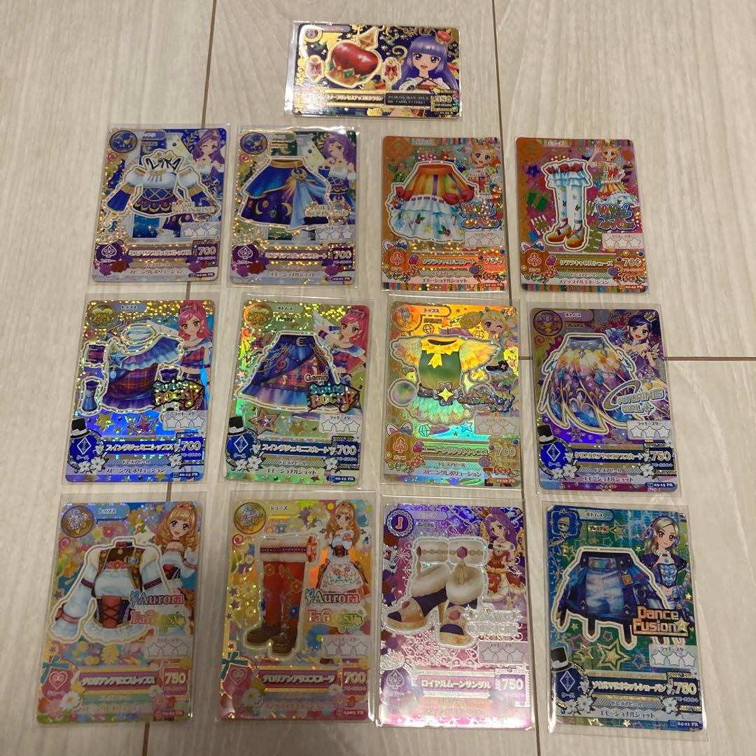 アイカツプレミアムカードセット 初期あり13枚