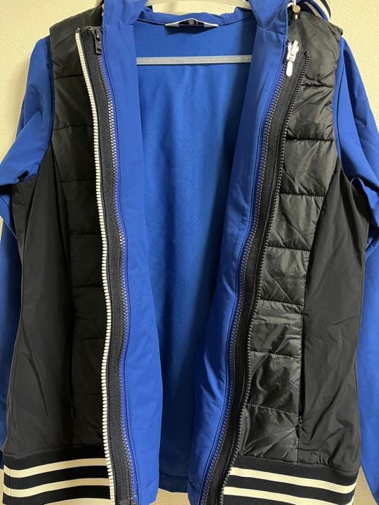 美品[マンシングウェア] 3Wブルゾン レディース ネイビー