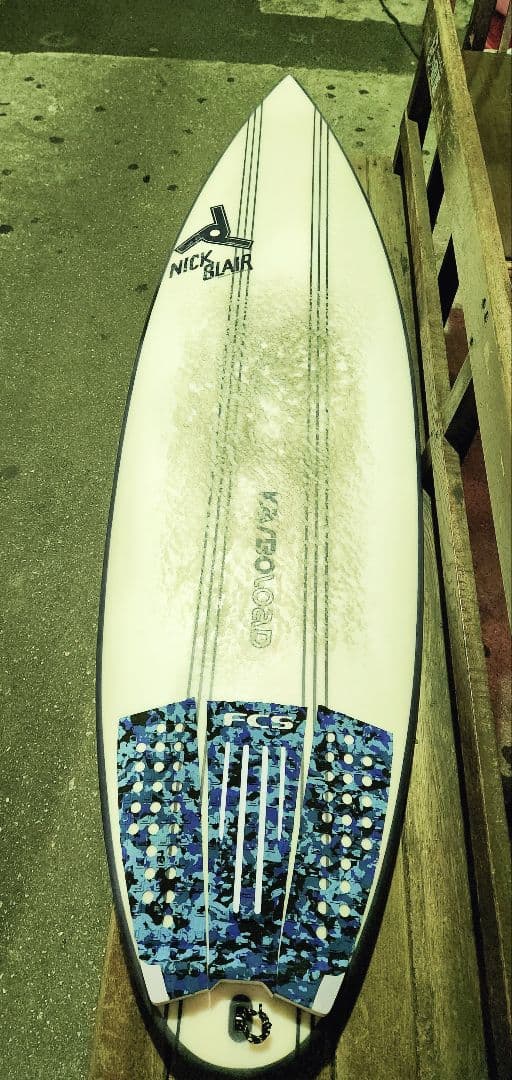 ニックブレア　サーフボード