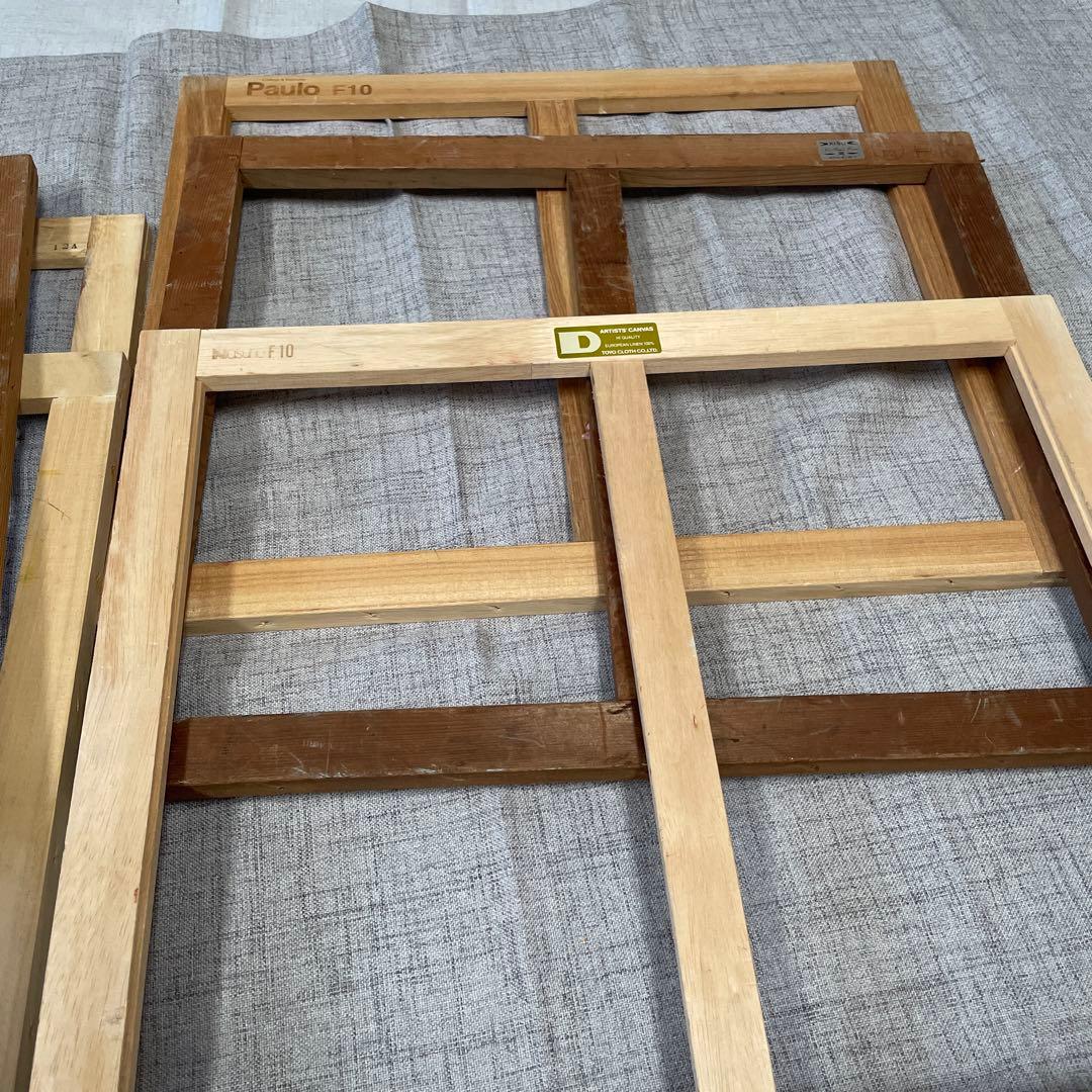 キャンバス木枠F6 F8 F10 プライヤー　クリップ　13点セット