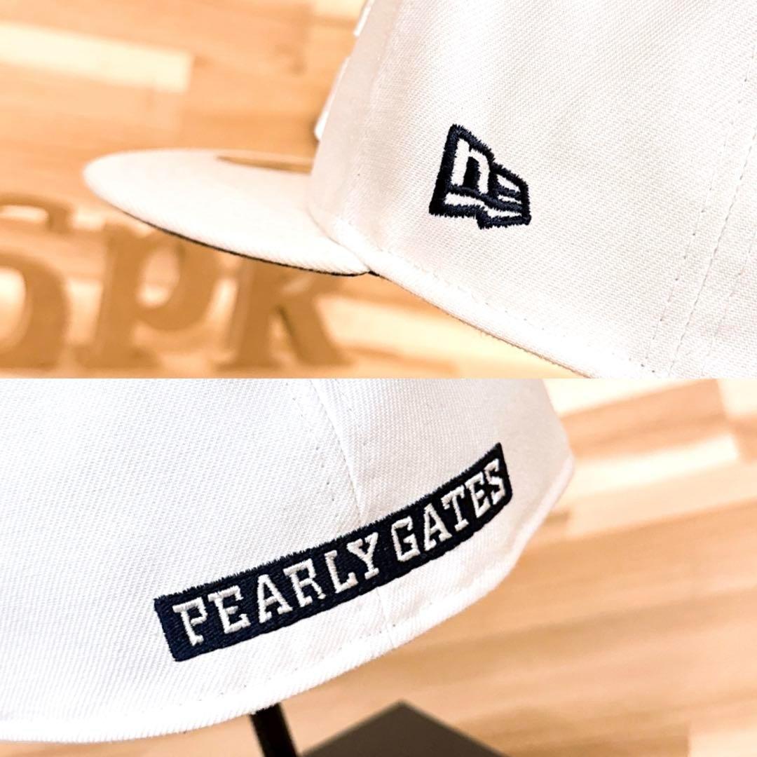 激レア/廃番【ニューエラ×パーリーゲイツ×スヌーピー】限定コラボ キャップ白×紺