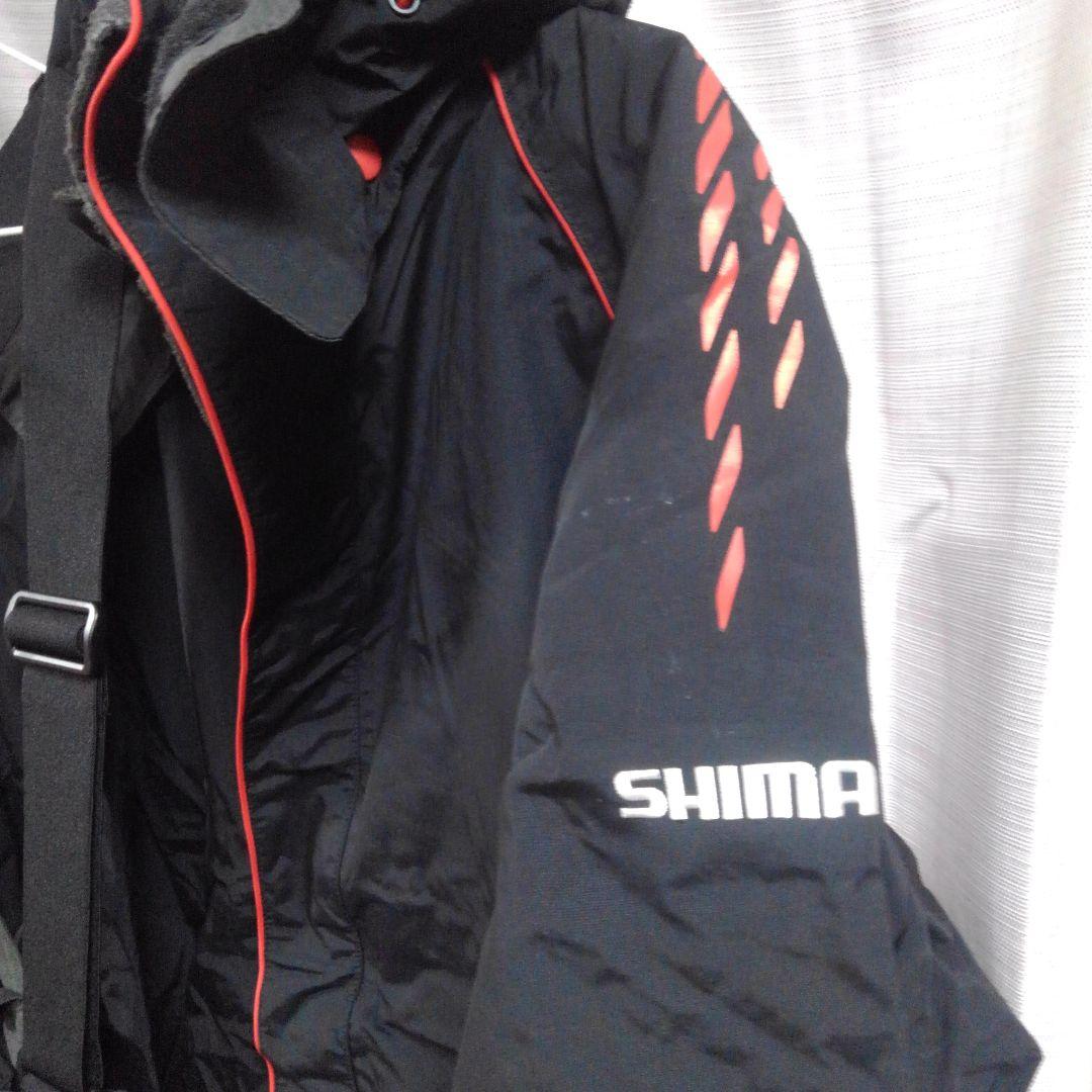 (美品)シマノ RB-055Jドライシールド・コールドウェザースーツ 防寒着3L