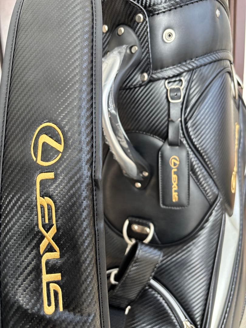 【Lexus キャディバッグ 】新品・未使用品/ブラック