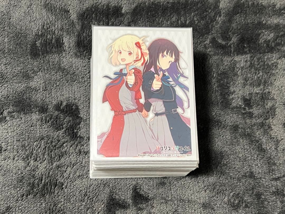 ヴァイスシュヴァルツ リコリスリコイル デッキ(おまけカード＋スリーブ付き)