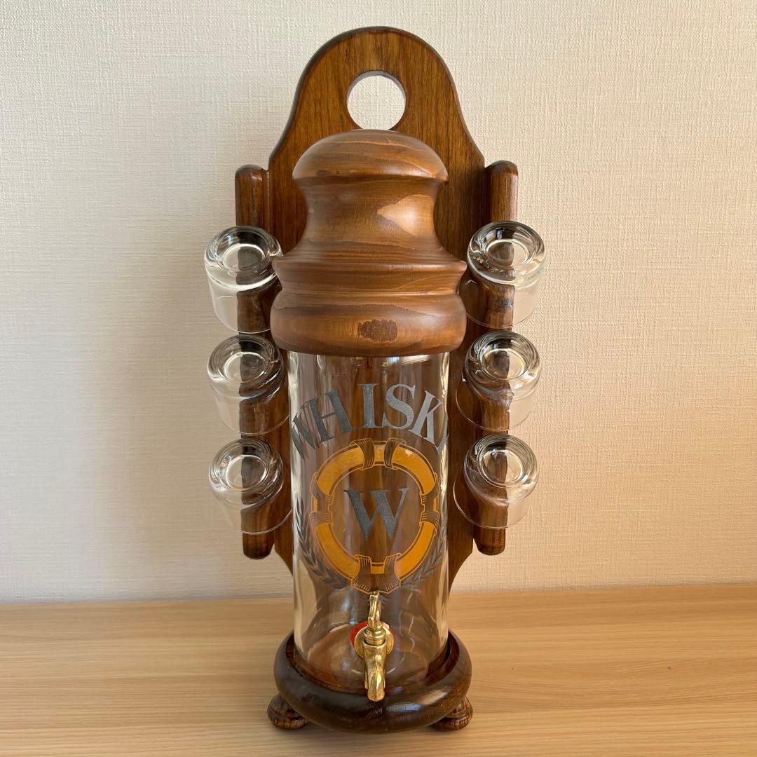 ウィスキー　ディスペンサー　サーバー　希少　アンティーク