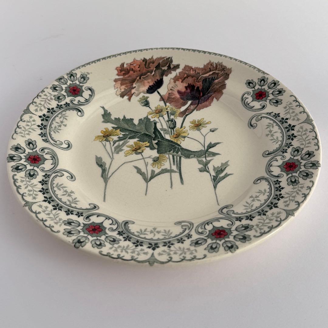 希少 美品 フランスアンティーク　ジョワジールロワ　切り花　デザート