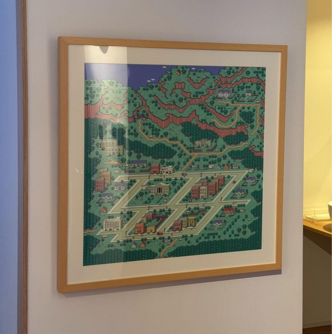 レプリカ・スクリーン　ほぼ日　MOTHER2 オネット　Lサイズ　ナチュラル