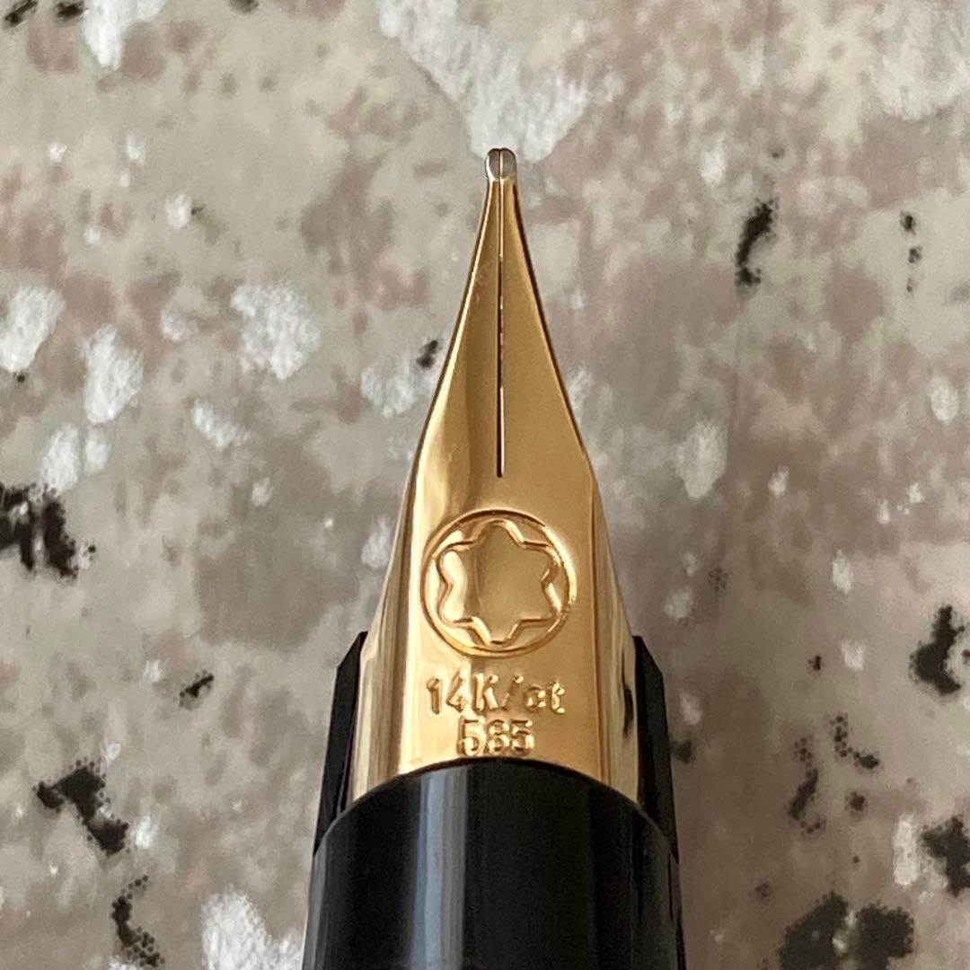 #181 オーバーホール済み 万年筆 モンブラン MONTBLANC 14k