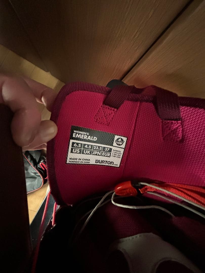 【使用3回のみ】 BURTON EMERALD 23.5 バートン ブーツ