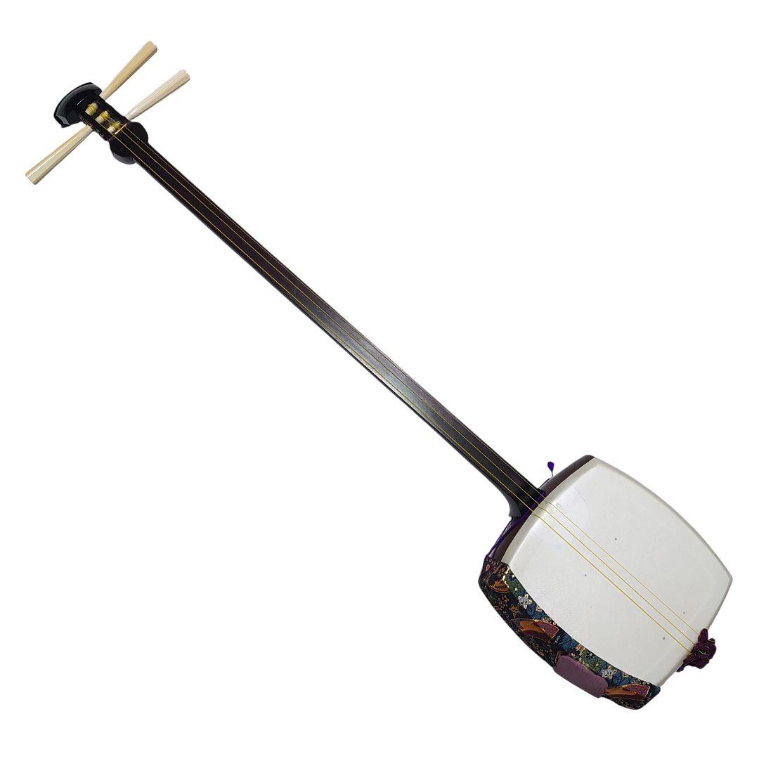 三味線 中棹 伝統芸能 和楽器 ハードケース付き