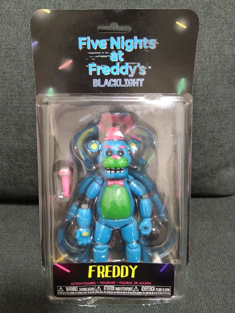 ファイブナイツアットフレディーズ ブラックライト フィギュアセット