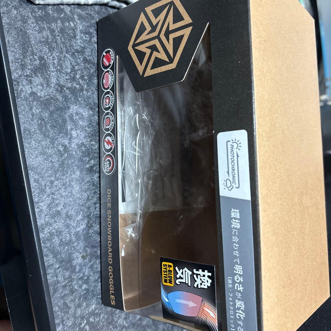 DICE BANK スノーボード　ゴーグル