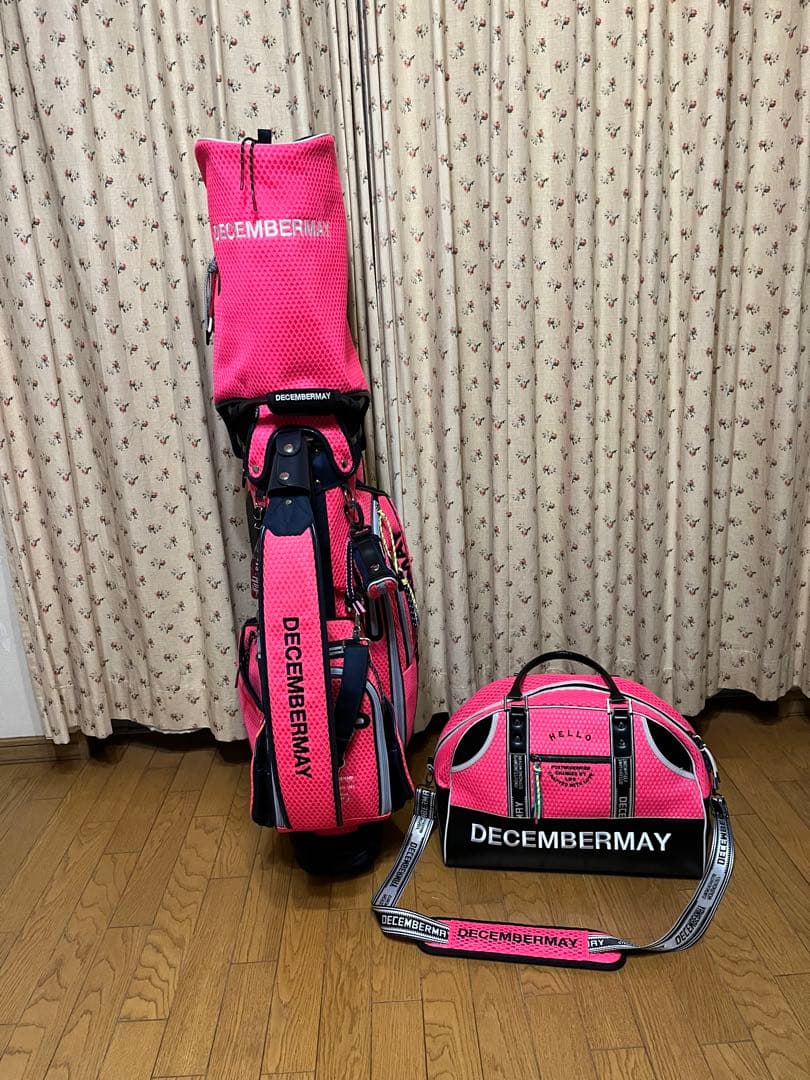 ムーミンママさん専用 ディセンバーメイキャディバッグピンク