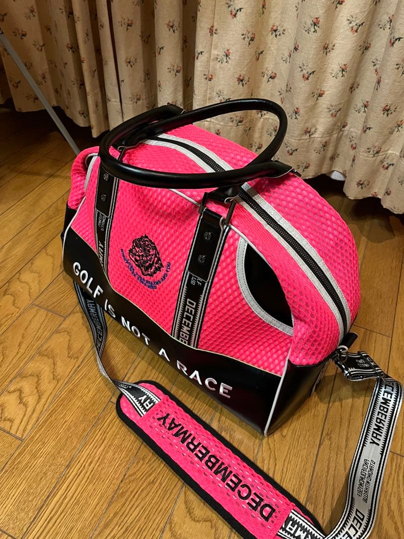 ムーミンママさん専用 ディセンバーメイキャディバッグピンク