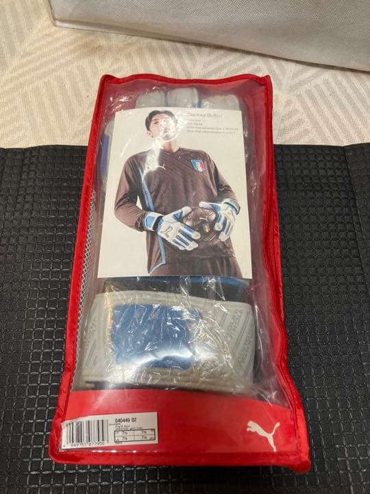 キーパーグローブ　プーマキングXLアクア　7.5号