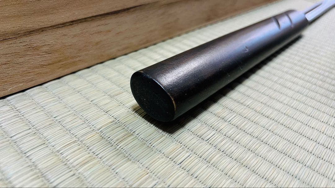 模造刀 座頭市 仕込杖 尾形刀剣 楕円古式鞘 箱付き 251110-3