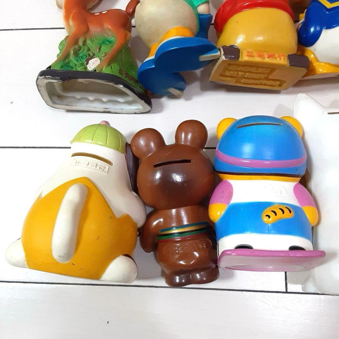 昭和レトロ　ソフビ貯金箱 まとめ売り